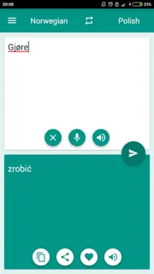 Norwegian-Polish Translator android App screenshot 0