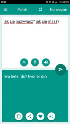 Norwegian-Polish Translator android App screenshot 2